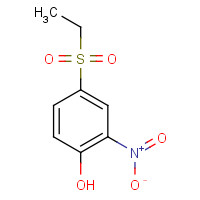 84996-11-2 4-Ethylsulfonyl-2-nitrophenol chemical structure