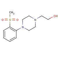 942474-21-7 2-[4-[2-(Methylsulfonyl)phenyl]piperazin-1-yl]-ethanol chemical structure