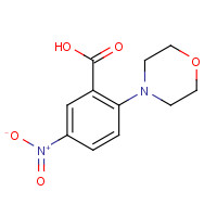 4036-83-3 5-Nitro-2-(morpholin-4-yl)benzoic acid chemical structure