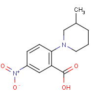 937601-72-4 5-Nitro-2-(3-methylpiperidin-1-yl)benzoic acid chemical structure