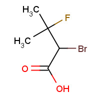 50884-94-1 2-Bromo-3-fluoro-3-methylbutyric acid chemical structure