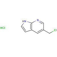 900514-05-8 5-Chloromethyl-1H-pyrrolo[2,3-b]pyridine hydrochloride chemical structure