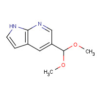 913983-17-2 5-Dimethoxymethyl-1H-pyrrolo[2,3-b]pyridine chemical structure