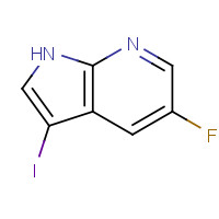 900514-10-5 5-Fluoro-3-iodo-1H-pyrrolo[2,3-b]pyridine chemical structure
