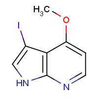 928653-75-2 3-Iodo-4-methoxy-1H-pyrrolo[2,3-b]pyridine chemical structure