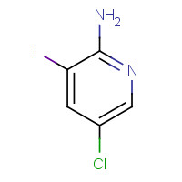 211308-81-5 5-Chloro-3-iodo-2-pyridinamine chemical structure