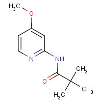 898561-60-9 N-(4-Methoxy-pyridin-2-yl)-2,2-dimethyl-propionamide chemical structure