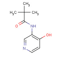 540497-47-0 N-(4-Hydroxy-pyridin-3-yl)-2,2-dimethyl-propionamide chemical structure