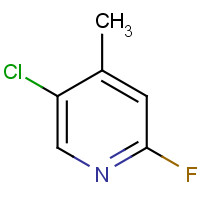 884494-88-6 5-Chloro-2-fluoro-4-methylpyridine chemical structure