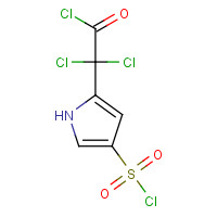 867330-05-0 2-(Trichloroacetyl)pyrrole-4-sulfonyl chloride chemical structure