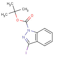290368-00-2 1-Boc-3-iodoindazole chemical structure