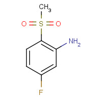 1000339-65-0 5-Fluoro-2-methylsulfonylaniline chemical structure