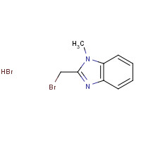 136099-52-0 2-Bromomethyl-1-methyl-1H-benzimidazole hydrobromide chemical structure