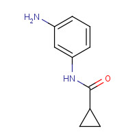 879127-21-6 N-(3-Aminophenyl)cyclopropanecarboxamide chemical structure