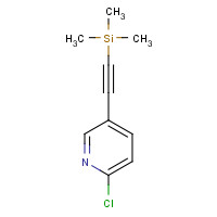 263012-81-3 2-Chloro-5-trimethylsilanylethynyl-pyridine chemical structure