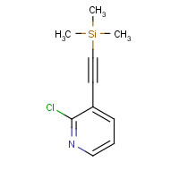 470463-35-5 2-Chloro-3-trimethylsilanylethynyl-pyridine chemical structure