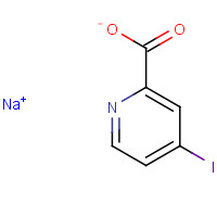 618107-88-3 4-Iodo-pyridine-2-carboxylic acid, sodium salt chemical structure
