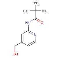 551950-45-9 N-(4-Hydroxymethyl-pyridin-2-yl)-2,2-dimethyl-propionamide chemical structure