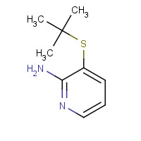 551950-47-1 3-tert-Butylsulfanyl-pyridin-2-ylamine chemical structure