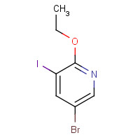 848243-20-9 5-Bromo-2-ethoxy-3-iodo-pyridine chemical structure