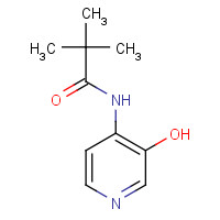 169205-93-0 N-(3-Hydroxy-pyridin-4-yl)-2,2-dimethyl-propionamide chemical structure