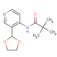 773087-36-8 N-(3-[1,3]Dioxolan-2-yl-pyridin-4-yl)-2,2-dimethyl-propionamide chemical structure