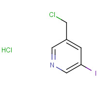 879326-79-1 3-Chloromethyl-5-iodo-pyridine hydrochloride chemical structure