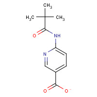 898561-66-5 6-(2,2-Dimethyl-propionylamino)-nicotinic acid chemical structure