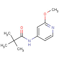 898561-71-2 N-(2-Methoxy-pyridin-4-yl)-2,2-dimethyl-propionamide chemical structure