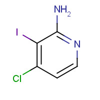417721-69-8 4-Chloro-3-iodo-pyridin-2-ylamine chemical structure