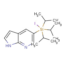 913983-21-8 5-Iodo-1-triisopropylsilanyl-1H-pyrrolo-[2,3-b]pyridine chemical structure