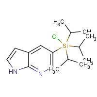 918523-59-8 5-Chloro-1-triisopropylsilanyl-1H-pyrrolo[2,3-b]pyridine chemical structure