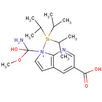 944937-28-4 1-Triisopropylsilanyl-1H-pyrrolo[2,3-b]pyridine-5-carboxylic acid methoxy-methyl-amide chemical structure