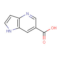 112766-32-2 1H-Pyrrolo[3,2-b]pyridine-6-carboxylic acid chemical structure