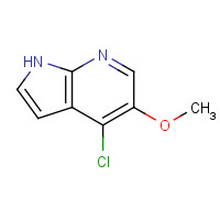 1020056-72-7 4-Chloro-5-methoxy-1H-pyrrolo[2,3-b]pyridine chemical structure