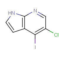 1020056-77-2 5-Chloro-4-iodo-1H-pyrrolo[2,3-b]pyridine chemical structure