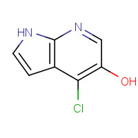 1020056-82-9 4-Chloro-1H-pyrrolo[2,3-b]pyridin-5-ol chemical structure