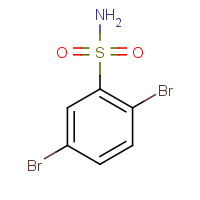7467-11-0 2,5-Dibromobenzenesulfonamide chemical structure