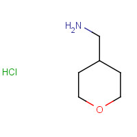 389621-78-7 C-(Tetrahydro-pyran-4-yl)-methylamine hydrochloride chemical structure