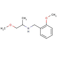 355818-30-3 (2-Methoxy-benzyl)-(2-methoxy-1-methyl-ethyl)-amine chemical structure