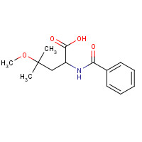 438581-55-6 2-(4-Methoxy-benzoylamino)-4-methyl-pentanoic acid chemical structure