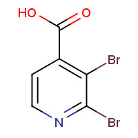 1020056-98-7 2,3-Dibromopyridine-4-carboxylic acid chemical structure