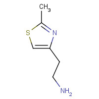 165115-15-1 2-(2-Methyl-1,3-thiazol-4-yl)ethanamine chemical structure