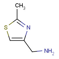 103694-26-4 (2-Methyl-1,3-thiazol-4-yl)methylamine chemical structure
