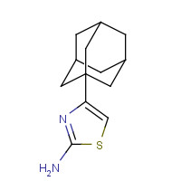 19735-74-1 4-(1-Adamantyl)-1,3-thiazol-2-amine chemical structure