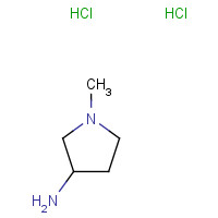 13220-27-4 1-Methylpyrrolidin-3-amine dihydrochloride chemical structure