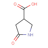 7268-43-1 5-Oxopyrrolidine-3-carboxylic acid chemical structure