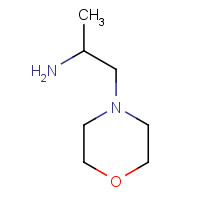 50998-05-5 1-Methyl-2-morpholin-4-ylethylamine chemical structure