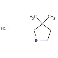 792915-20-9 3,3-Dimethylpyrrolidine hydrochloride chemical structure