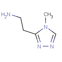 744994-00-1 2-(4-Methyl-4H-1,2,4-triazol-3-yl)ethanamine chemical structure